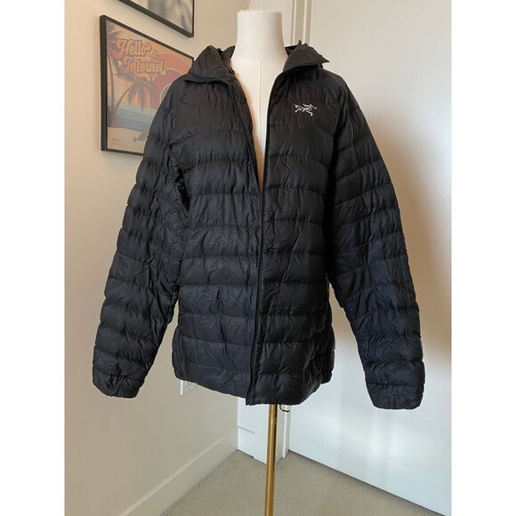 Arc'teryx Cerium LT Goose Down Puffer Jacket Hooded Lightweight Winter Coat - Picture 2 of 12
